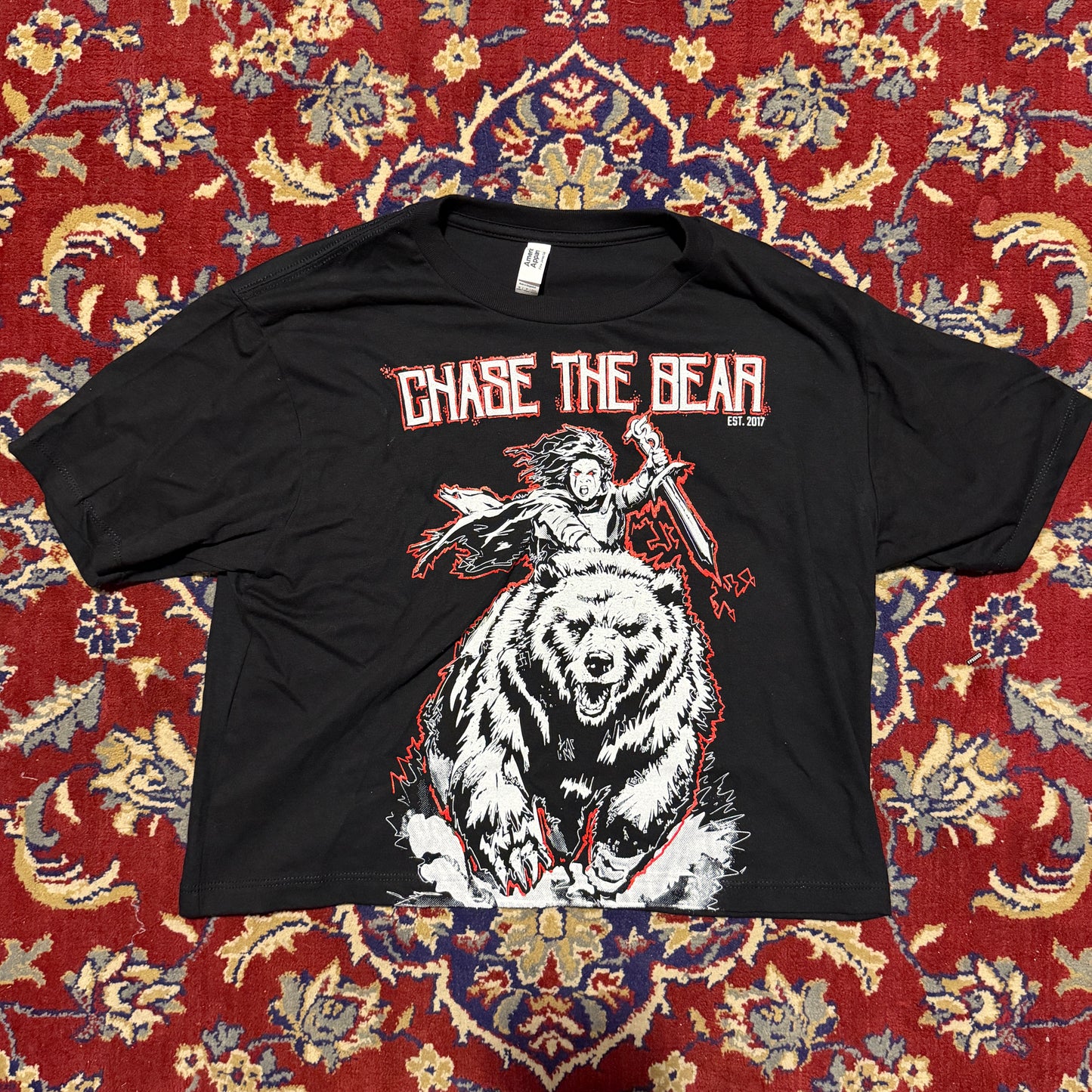 Electric Bear Crop Top