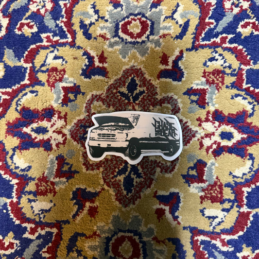 “Van” Sticker